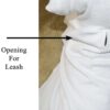 White Mid Weight Cotton Terry Cloth Big Dog Bathrobe - Image 4