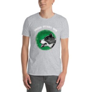 Proud Pitbull Dad Short Sleeve T-Shirt - Image 5