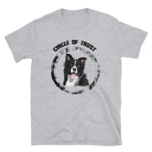 Border Collie Circle Of Trust Short Sleeve T-Shirt