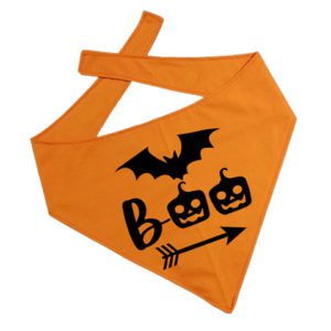 bat orange bandana