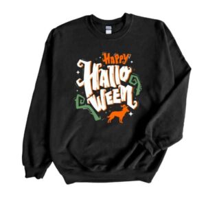Big Dog Creative Happy Halloween Sweatshirt