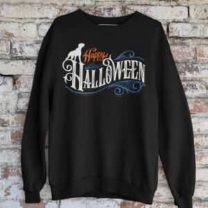 Big Dog Happy Halloween Sweatshirt - Image 7