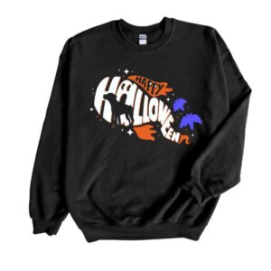 Big Dog Scary Halloween Sweatshirt