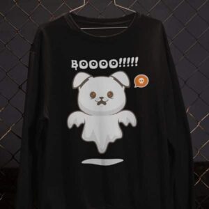 Ghost Big Dog Halloween Sweatshirt - Image 3