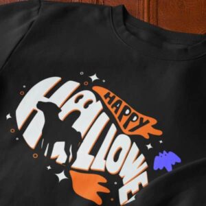 Big Dog Scary Halloween Sweatshirt - Image 4