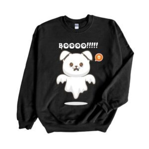 Ghost Big Dog Halloween Sweatshirt