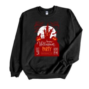 Haunted Party Halloween Sweatshirt