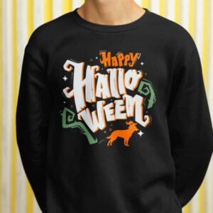 Big Dog Creative Happy Halloween Sweatshirt - Image 3