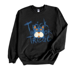 Trick or Treat Dog Halloween Sweatshirt