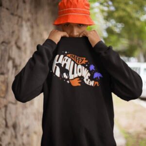Big Dog Scary Halloween Sweatshirt - Image 2