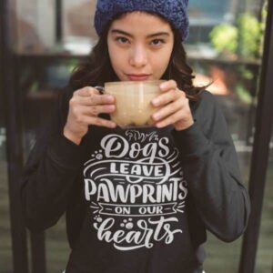 Dogs Leave Pawprints Crewneck Sweatshirt - Image 5