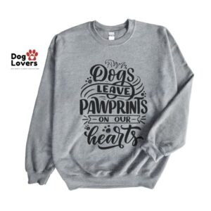 Dogs Leave Pawprints Crewneck Sweatshirt - Image 4