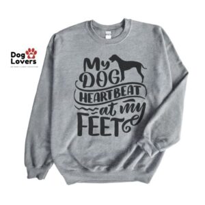 My Dog Heartbeat Crewneck Sweatshirt - Image 4