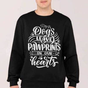 Dogs Leave Pawprints Crewneck Sweatshirt - Image 6