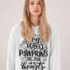Dogs Leave Pawprints Crewneck Sweatshirt - Image 7