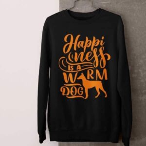 Happiness is a Warm Dog Crewneck Sweatshirt - Image 7