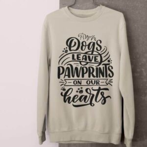 Dogs Leave Pawprints Crewneck Sweatshirt - Image 9