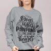 Dogs Leave Pawprints Crewneck Sweatshirt - Image 10