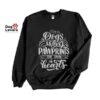 Dogs Leave Pawprints Crewneck Sweatshirt