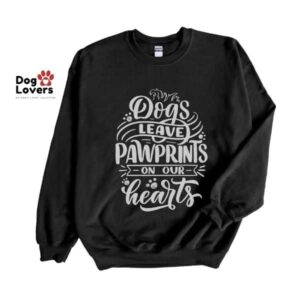 Dogs Leave Pawprints Crewneck Sweatshirt