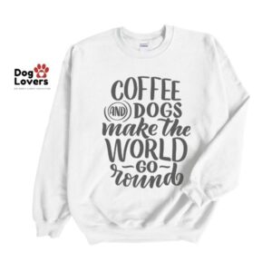 Coffee and Dogs Crewneck Sweatshirt - Image 3