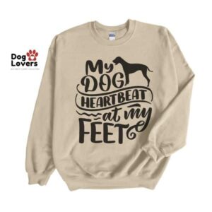 My Dog Heartbeat Crewneck Sweatshirt