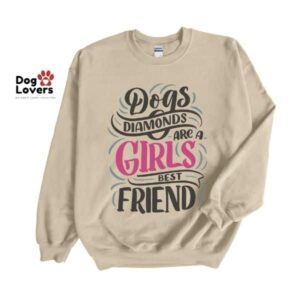 Dogs Diamonds Crewneck Sweatshirt