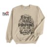 Dogs Leave Pawprints Crewneck Sweatshirt - Image 3