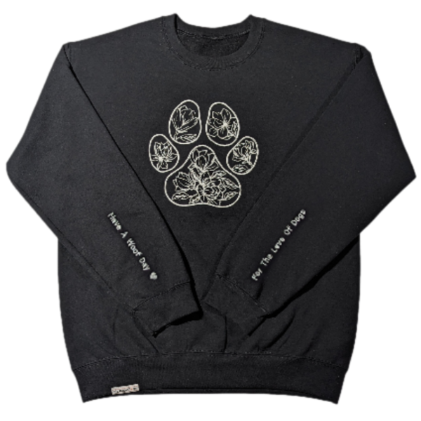 embroidery sweatshirt