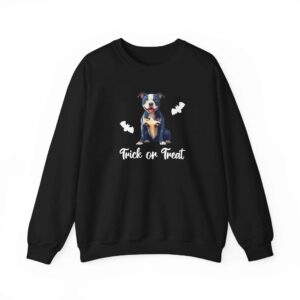 Blue PitBull Halloween Sweatshirt