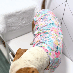 Floral Dog Tee